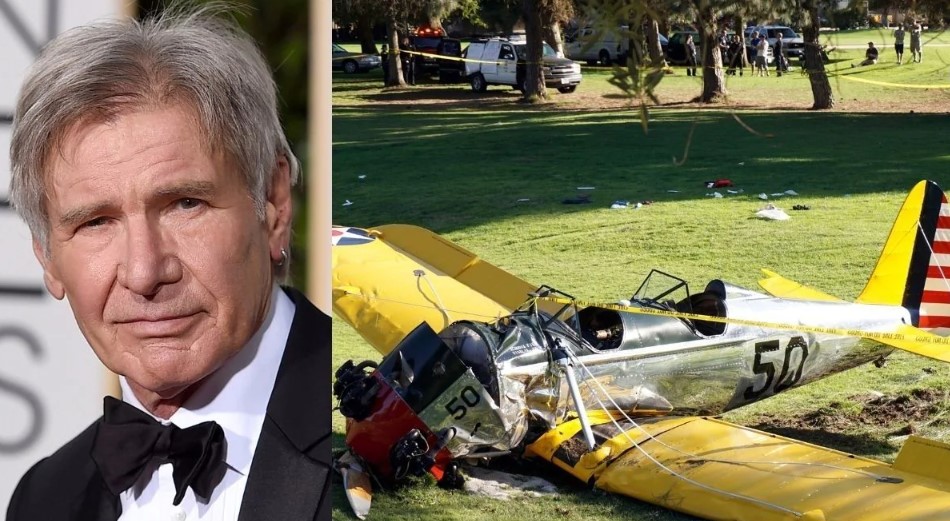 Harrison Ford Facts  - On the list of celebrity plane crashes in the last 20 years, Harrison Ford is the only one who has been in more than one. He's been in 4.-u/GodNamedBob