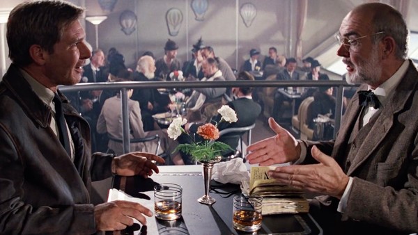 Harrison Ford Facts  - Harrison Ford and Sean Connery filmed their conversation scenes onboard the Zeppelin in Indiana Jones and the Last Crusade without pants on, because of the hot set.-u/vienna95