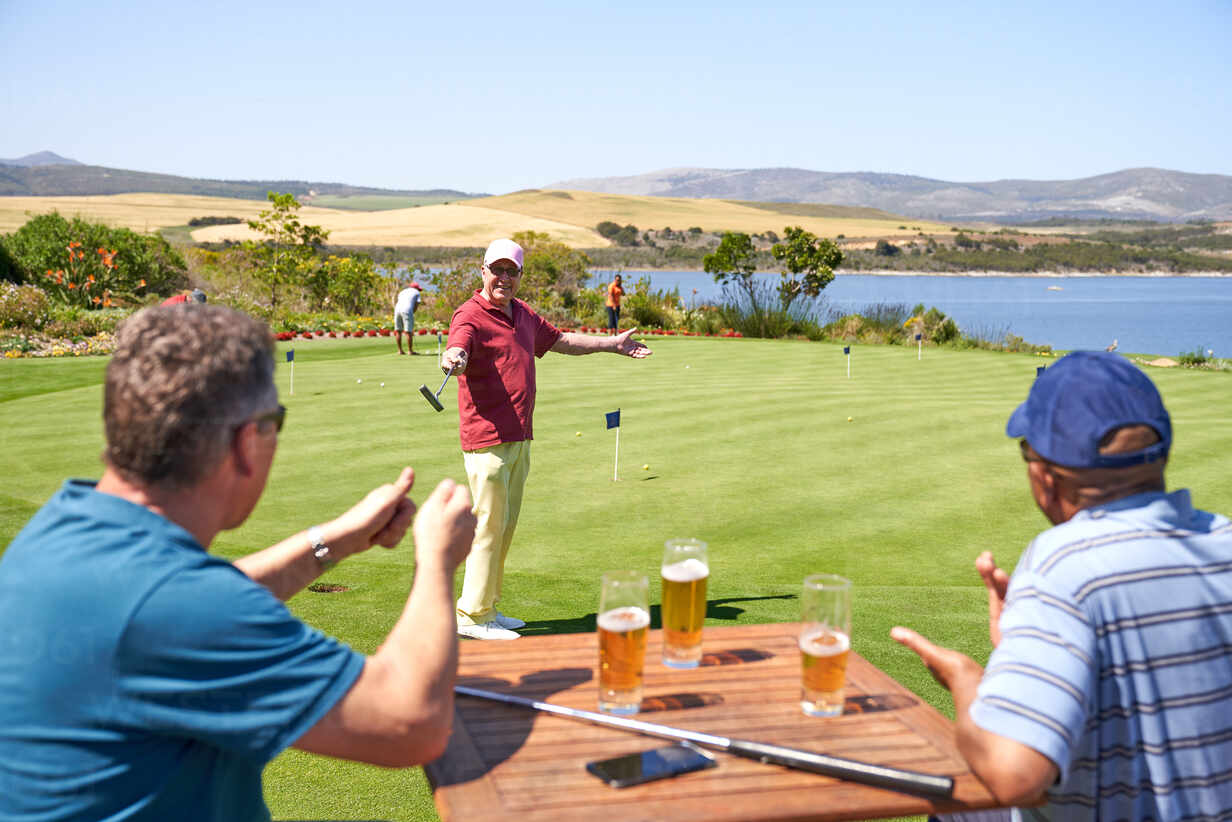 Men's Secrets they keep from women - golfers drinking beer
