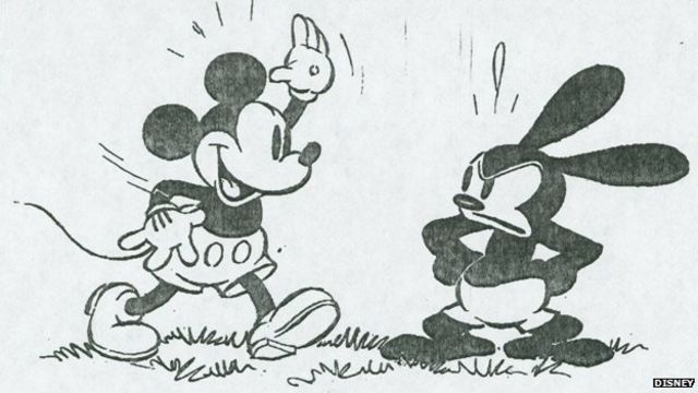 mickey mouse facts - Mickey Mouse's predecessor was a character named Oswald the Lucky Rabbit, who had to be replaced because his rights were owned by Universal Studios.-u/BigOldQueer