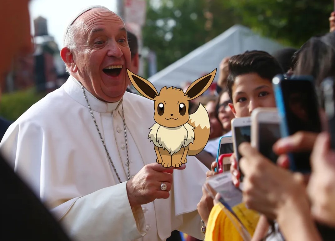 Pokemon Facts - pope francis and teens