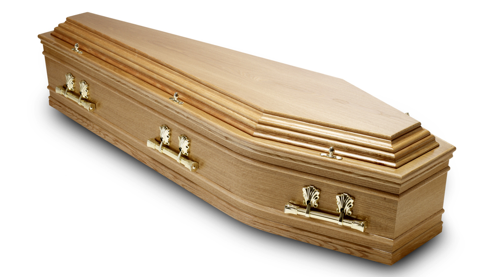 Dumbest Coworker Mistakes - wooden coffin