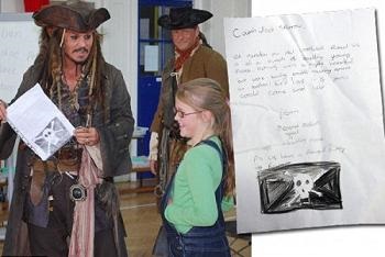 Intriguing Johnny Depp Facts - johnny depp visiting school