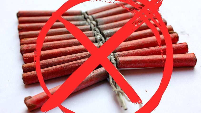 Crazy Laws - ban firecrackers