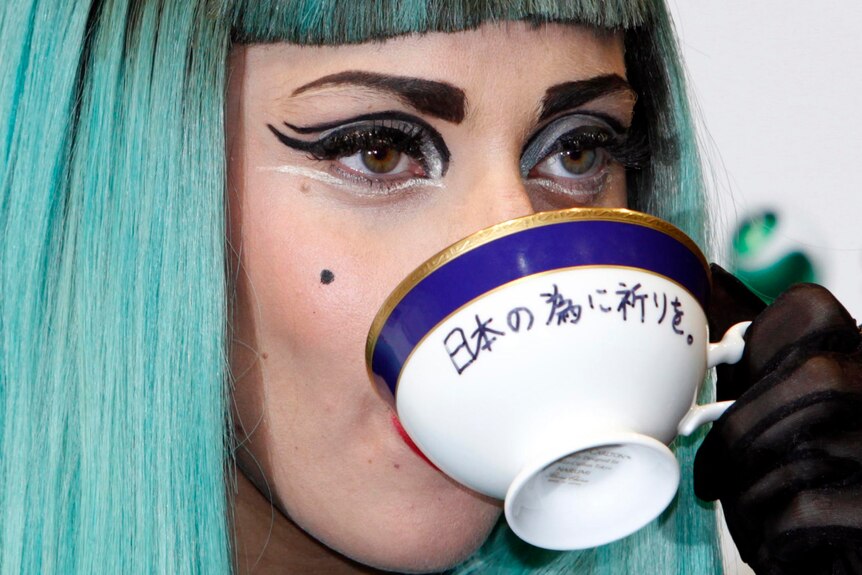 Lady Gaga Facts - A Lady Gaga kissed teacup sold in 2011 for $73,700 to support tsunami relief in Japan.-u/ArroeRain