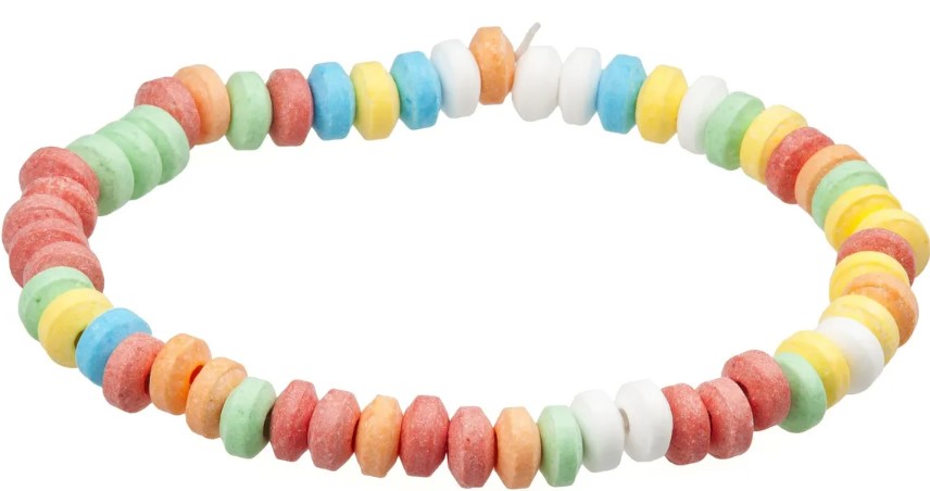 Childhood nostalgia - candy necklace png -