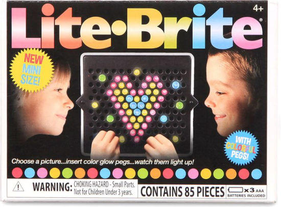 Childhood nostalgia - mini lite brite - LiteBrite