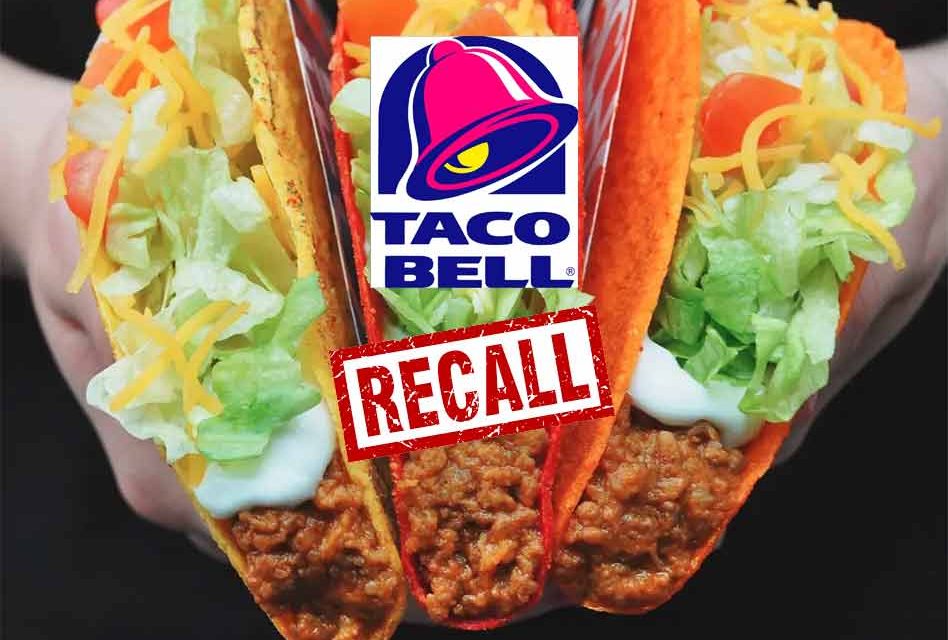 taco bell facts - taco bell beef - P Taco Bell i Recall