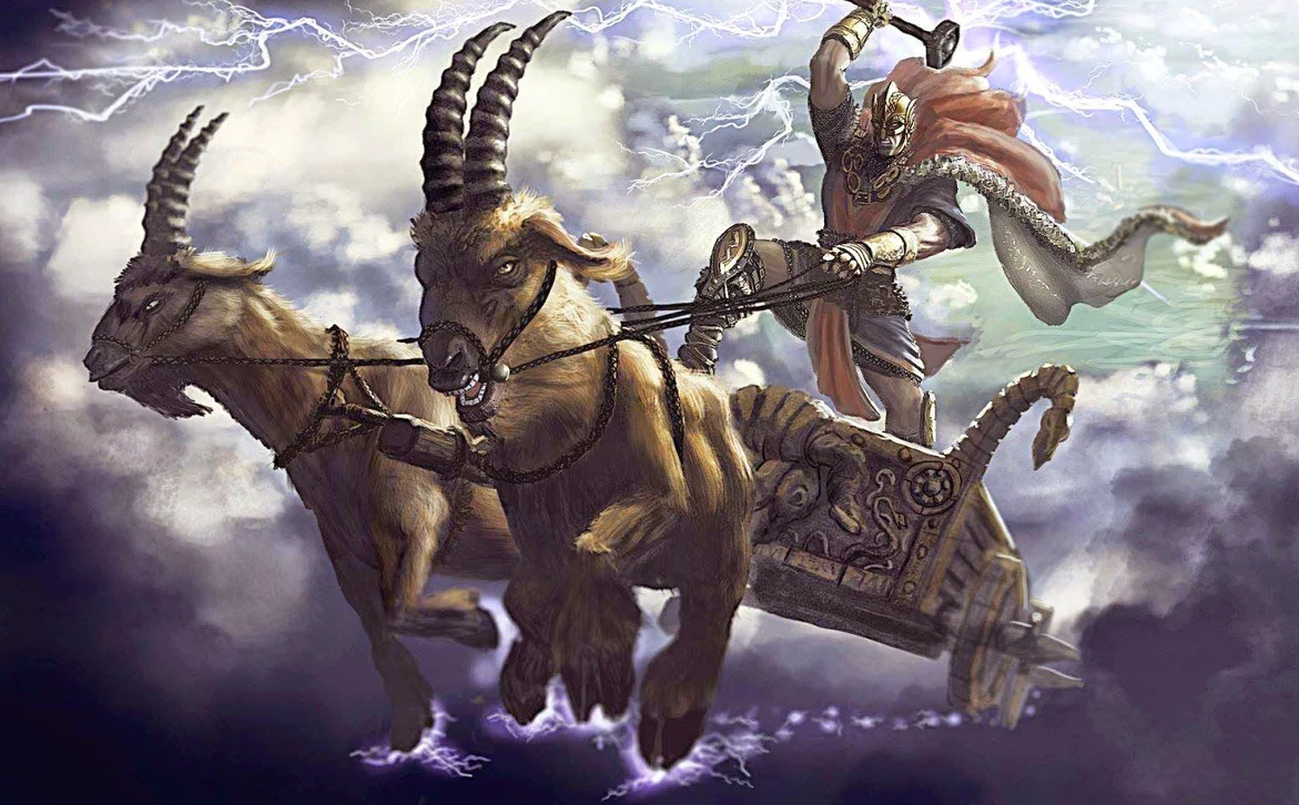 Thor facts - norse mythology thor's goats