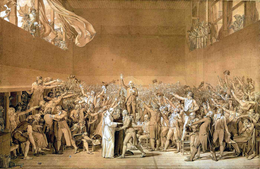 French Revolution Facts - “Right-wing" and "left-wing" labels originated from the French Revolution, in which anti-royalists sat on the left of the French National Assembly hall and pro-royalty sat on the right.