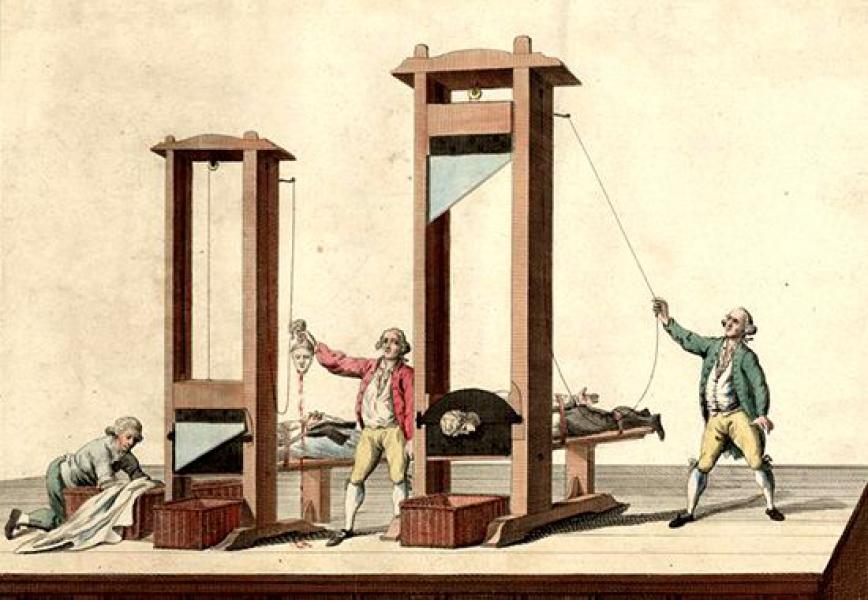 French Revolution Facts - One of the selling points for introducing the guillotine during the French Revolution was equality - commoners could now enjoy the comparatively quick and painless death of decapitation just like the nobility, and would no longer
