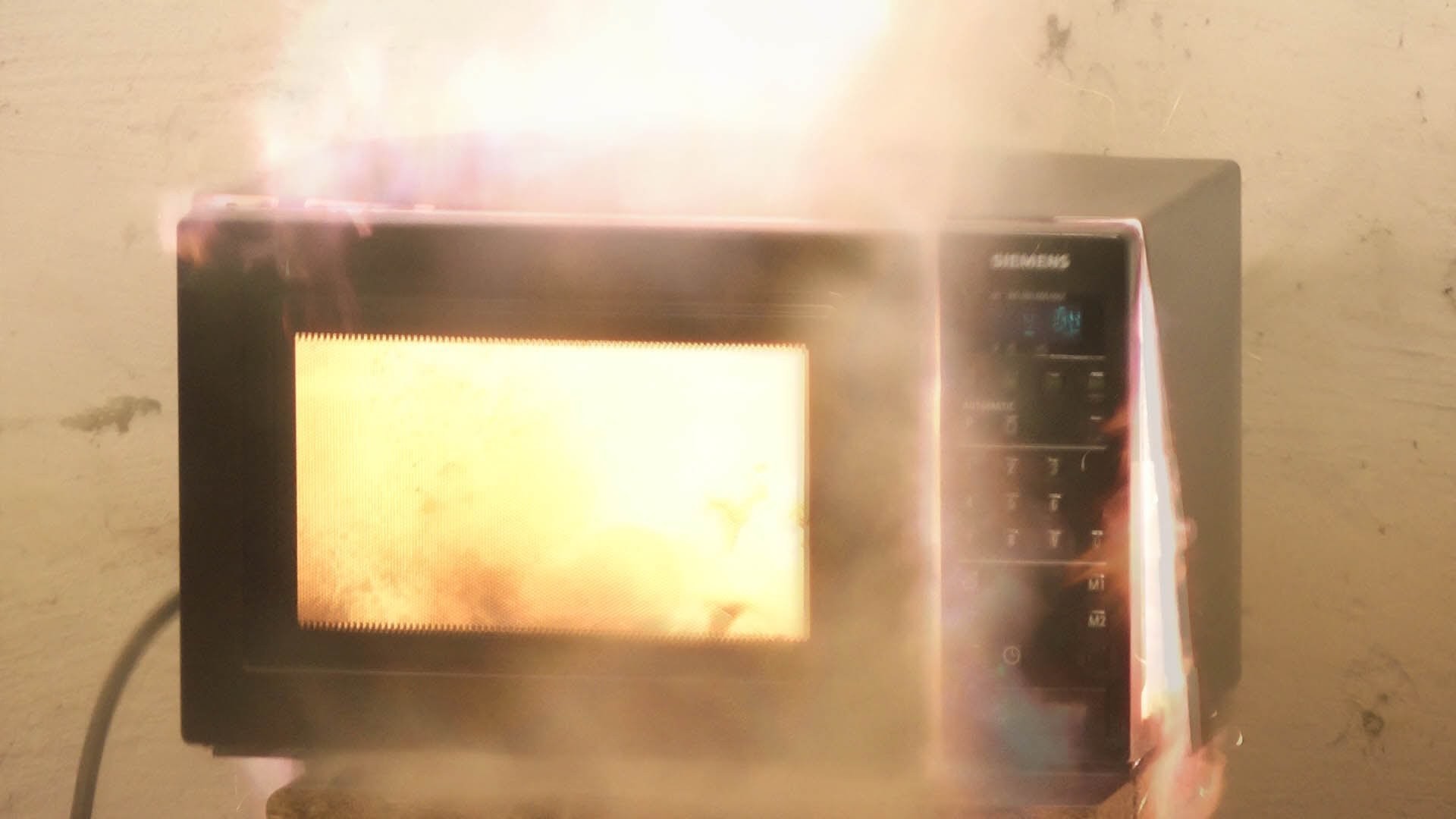 Never try to fix a microwave