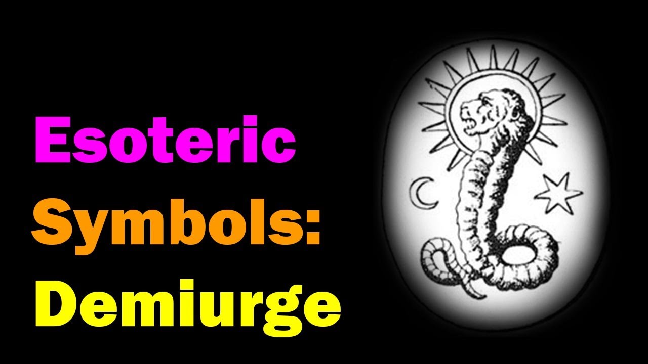 plato facts - demiurge symbol - Esoteric Symbols Demiurge C