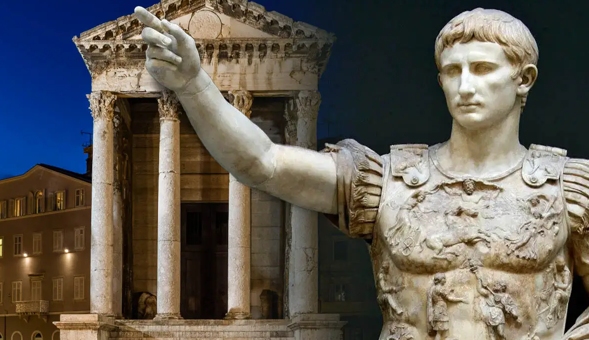 Roman empire facts - temple of augustus