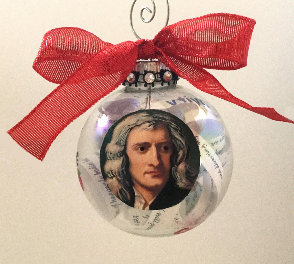 Isaac Newton Facts - isaac newton christmas ornament - of healy bodie 11PX h and mos diverting