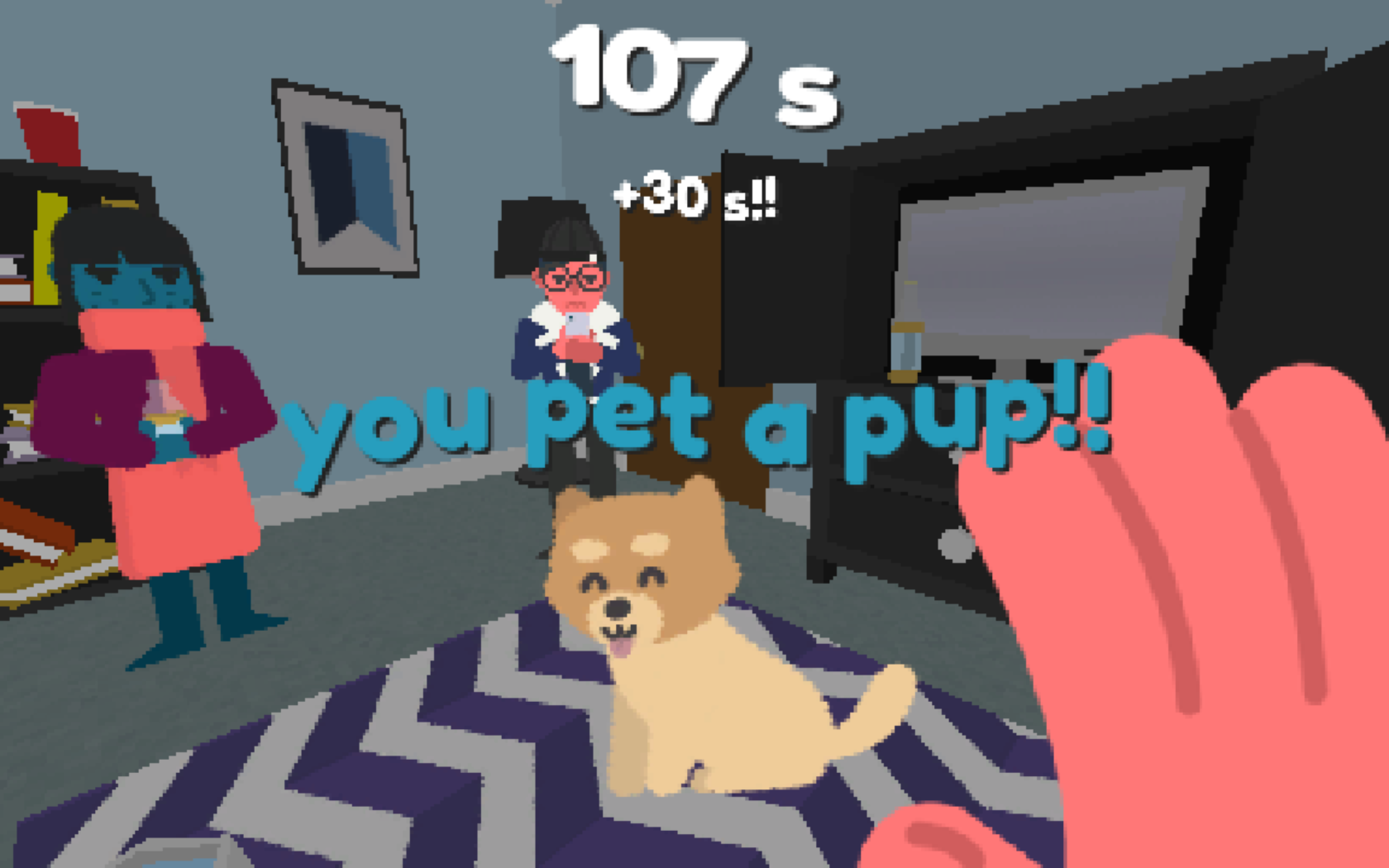 pet the dog - Pet the Pup at the Party