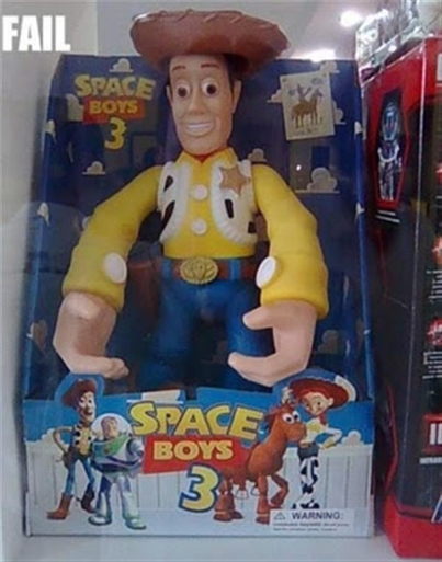 Woody  has developed popeye  cancer and Space Boys 3 sounds like a gay porno  movie LMFAO.