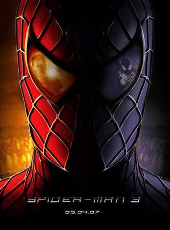 Vintage Spider-Man 3 fan posters from 2006/Early 2007