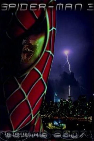 Vintage Spider-Man 3 fan posters from 2006/Early 2007