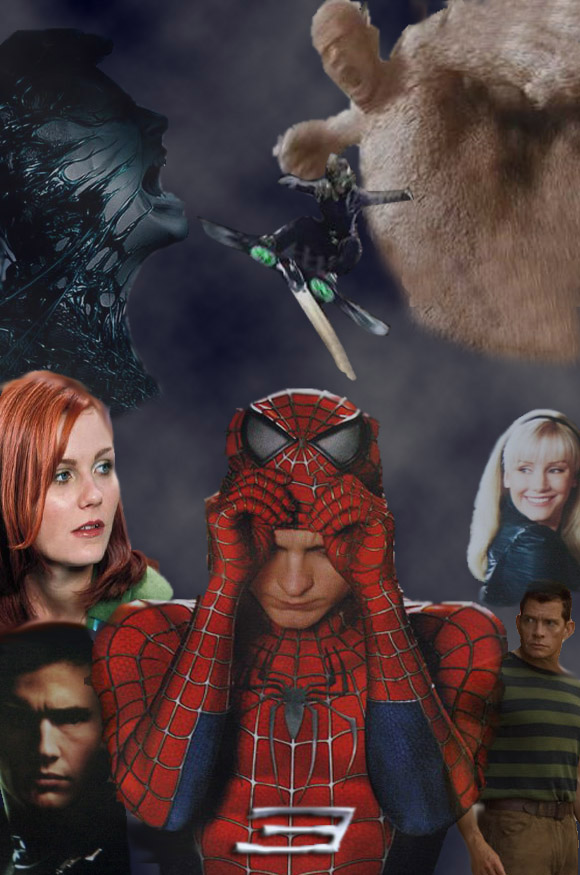 Vintage Spider-Man 3 fan posters from 2006/Early 2007