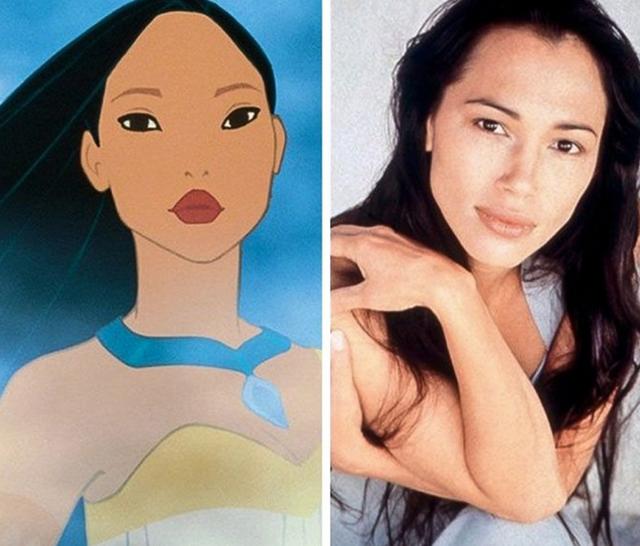 Who better to play the Native American princess than actress Irene Bedard.