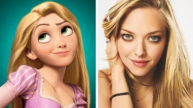 Amanda Seyfried’s bubbly personality, blonde wavy hair, and green eyes make her look a lot like this adventurous princess.