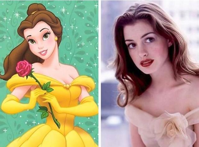 If Emma Watson wasn’t already playing Belle, couldn’t you see Anne Hathaway doing a pretty good job as well?