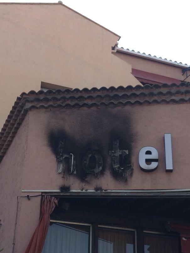 I guess this hotel was too HOT for me