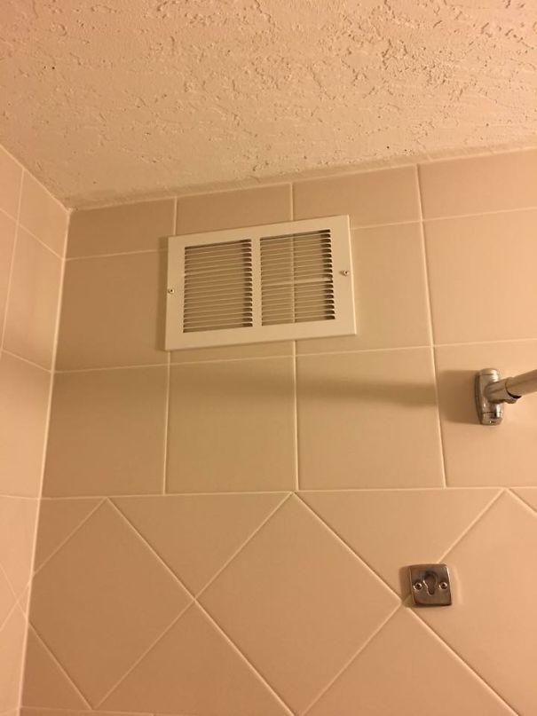 Seems like  air vent isn't working so well!