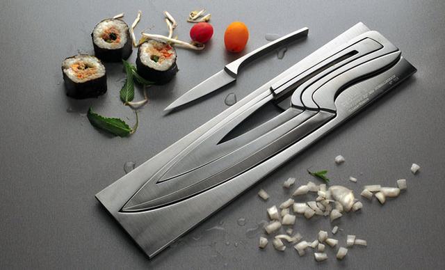 Oddly Satisfying Knife Set From Delgon