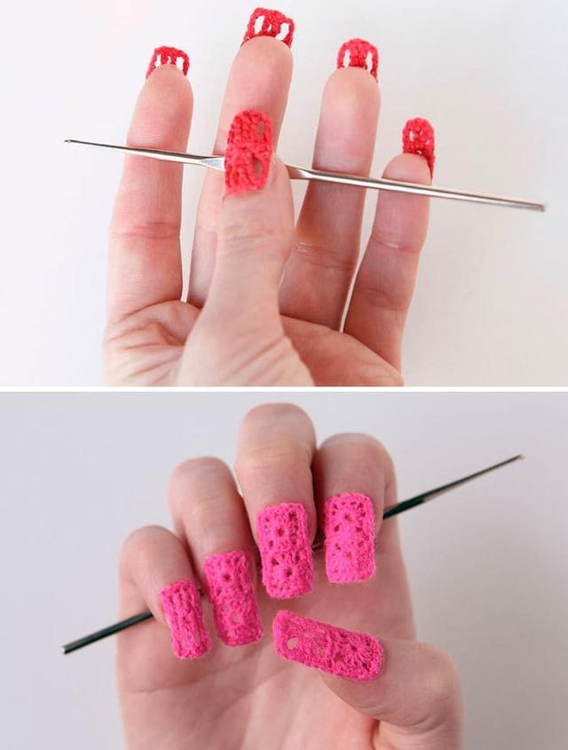 crochet nails