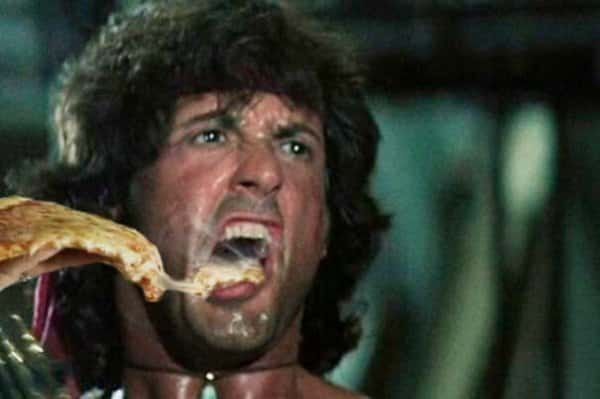 That's one hungry Rambo!