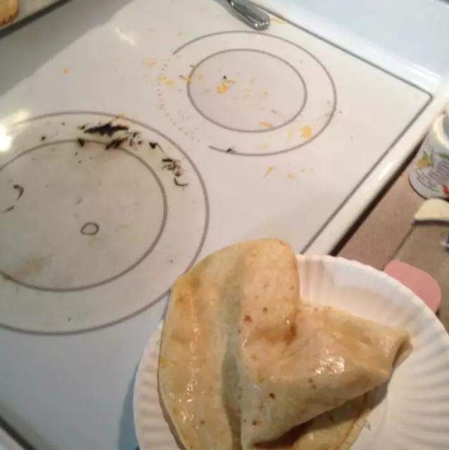 This mom who doesn't know how to make a quesadilla.