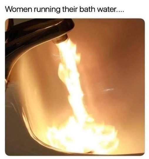 women running their bath water - Women running their bath water....