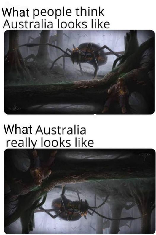 people think australia looks like - What people think Australia looks What Australia really looks