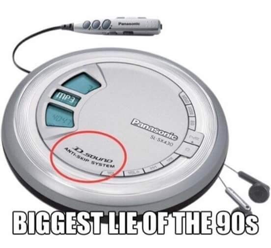 panasonic sl sx430 - MP3 Yo Panasonic St SX430 sound Anth Skip System Biggest Lie Of The 90S