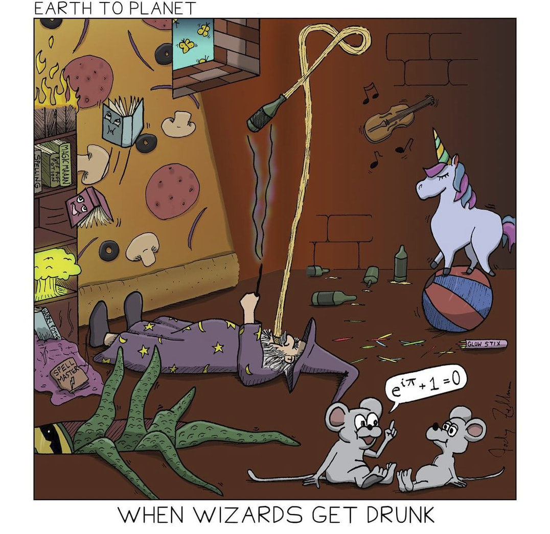 cartoon - Earth To Planet Potion Magic Maaan Glow Stix Spell Master iT 1 0 hpet When Wizards Get Drunk