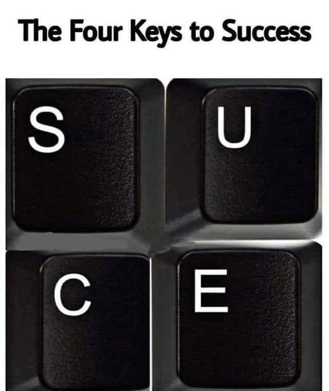 four keys to success - The Four Keys to Success S U Ce