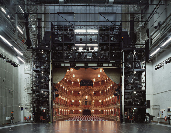rare photos - theatre from behind the stage