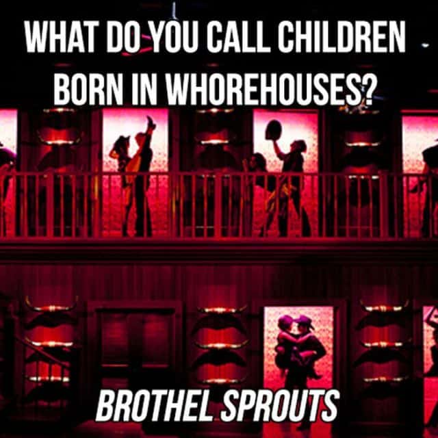 brothel sprouts - What Do You Call Children Born In Whorehouses? M Brothel Sprouts