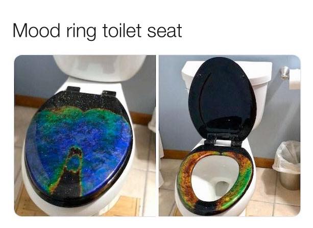 mood ring toilet seat - Mood ring toilet seat
