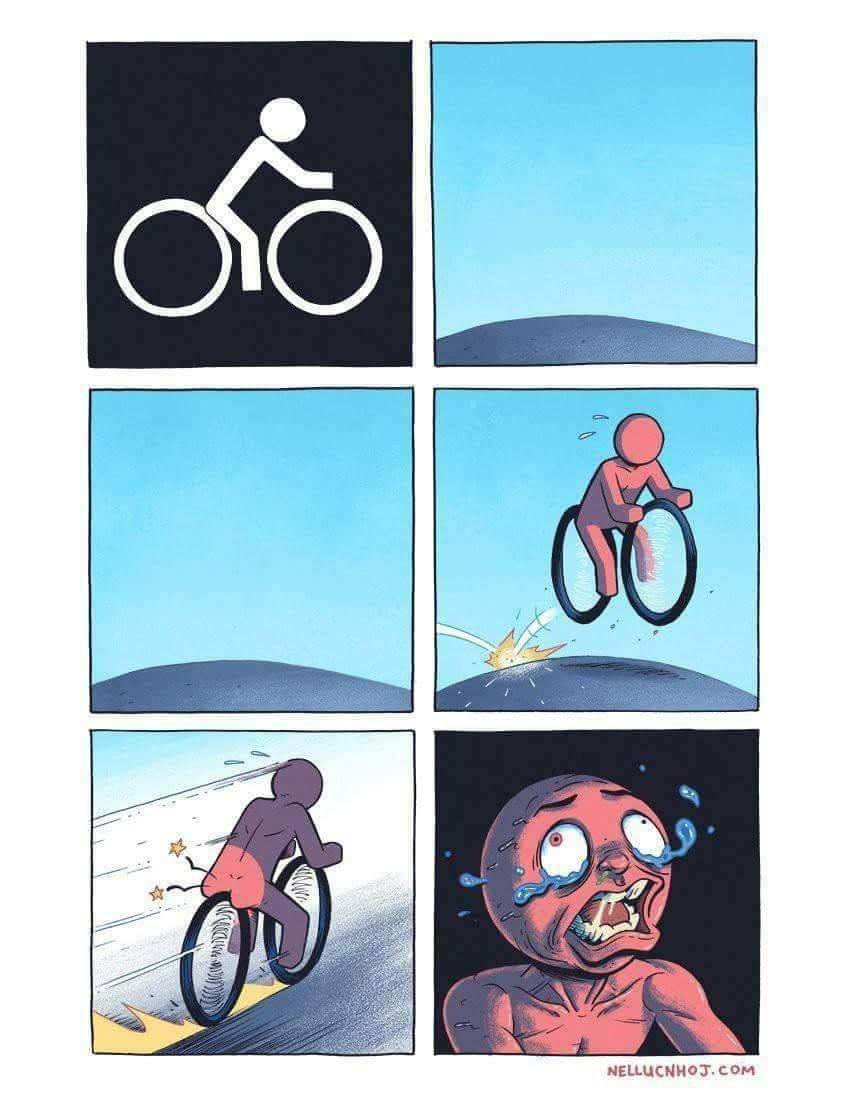 bicycle sign meme - 00 Nellucnhoj.Com