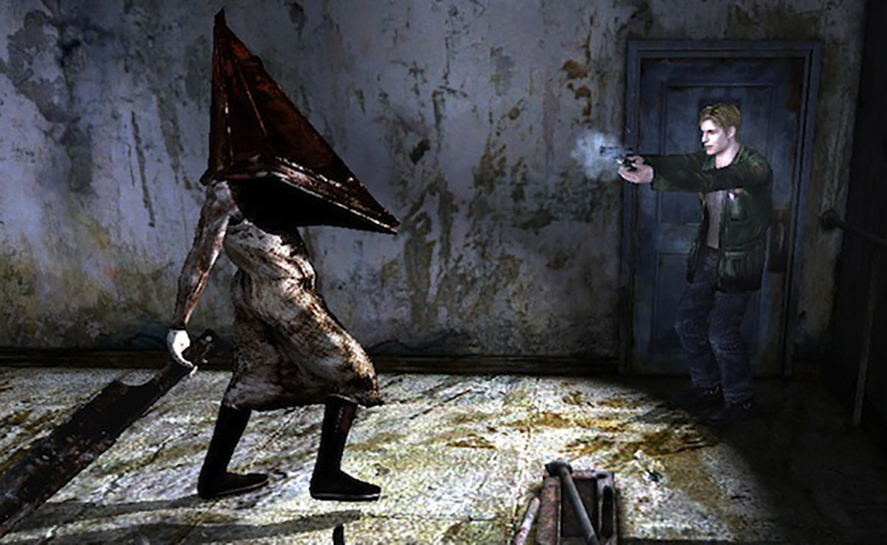 scary video game characters - Pyramid Head - Silent Hill