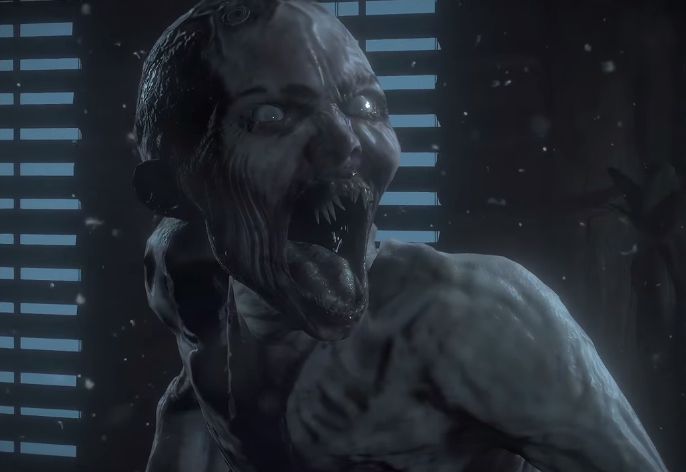scary video game characters - Until Dawn - The Wendigo