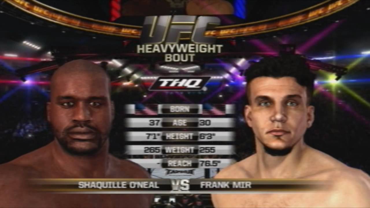 celebrity video game cameos - Shaquille O’Neal – UFC Undisputed 2010