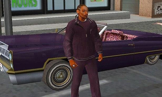 celebrity video game cameos - Snoop Dogg - True Crime LA