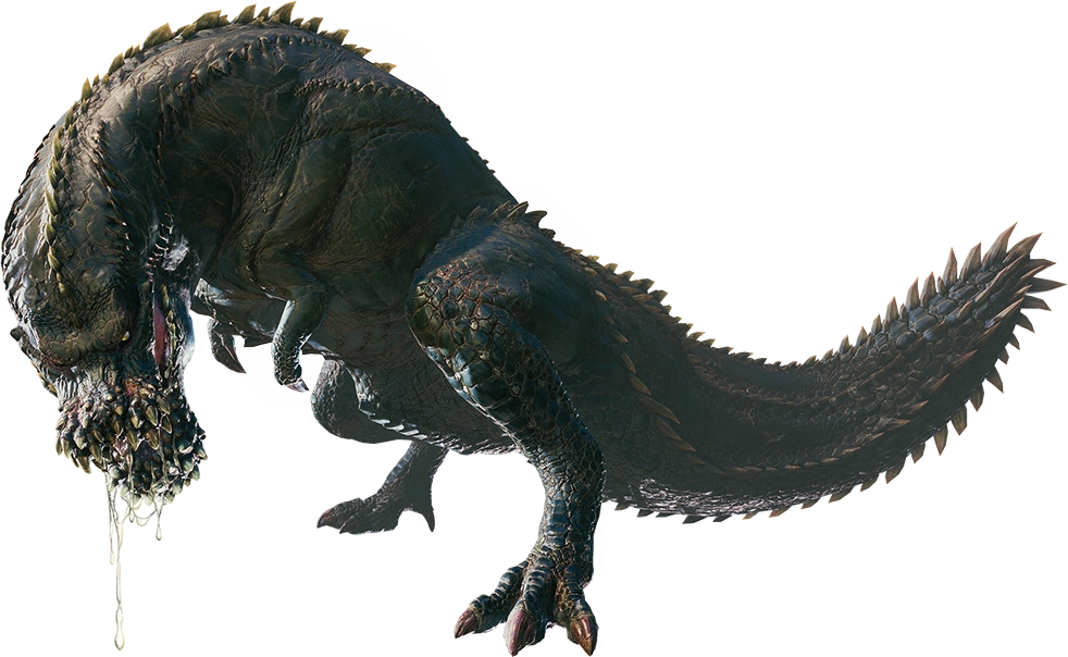 The Deviljho is a regular monster so it shouldn’t be a problem right? Wrong, this thing is as strong as some of the toughest monsters in the game, it has a ridiculous amount of health, and one hit from his leg or his nose can take well over half your health away.