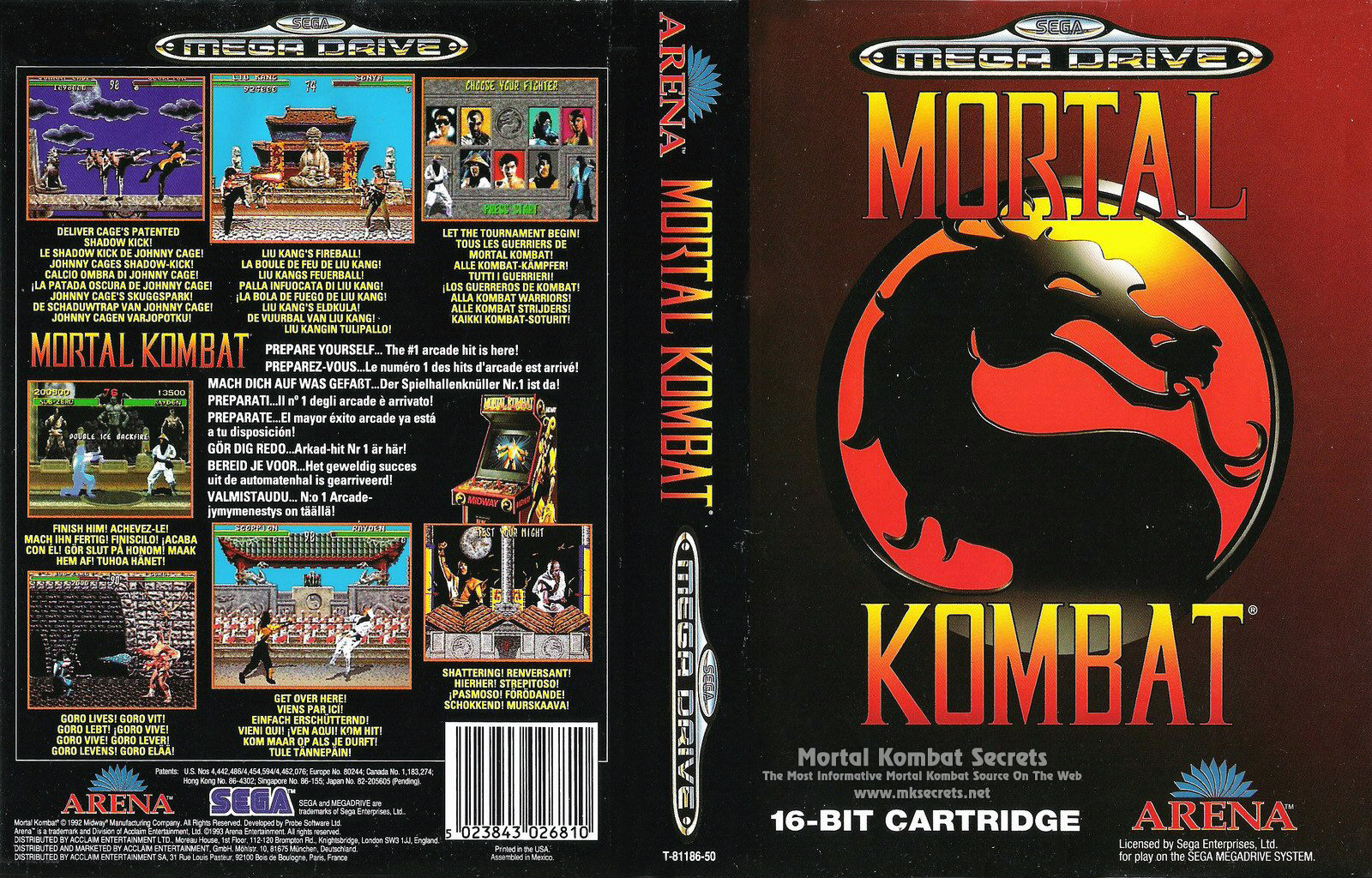 Mortal Kombat games Ranked  -  best to worst - Mortal Kombat original