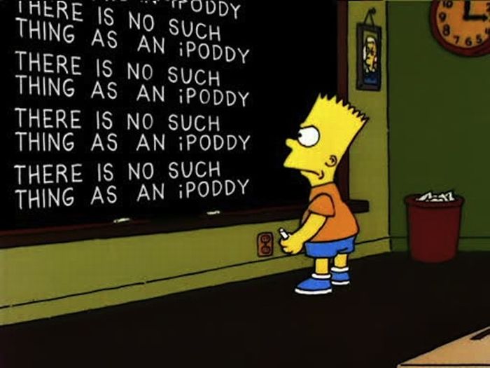 Bart Simpson Chalkboard Writings Part 1 Gallery eBaum's World