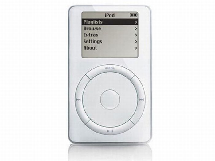 2001 - The first iPod